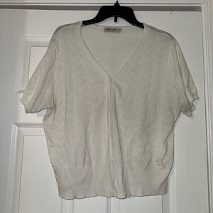 Grace Karin White Women's Cardigan Sweater